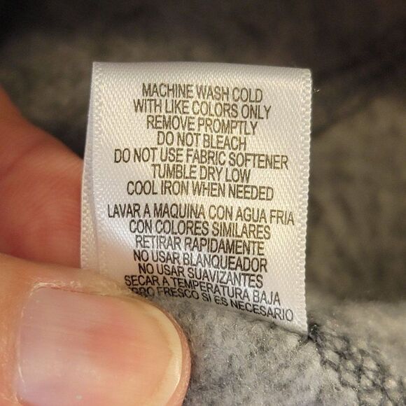 Marc New York Herringbone Zip Front Jacket Womens M Becket Fleece Lined Pockets - Picture 10 of 12